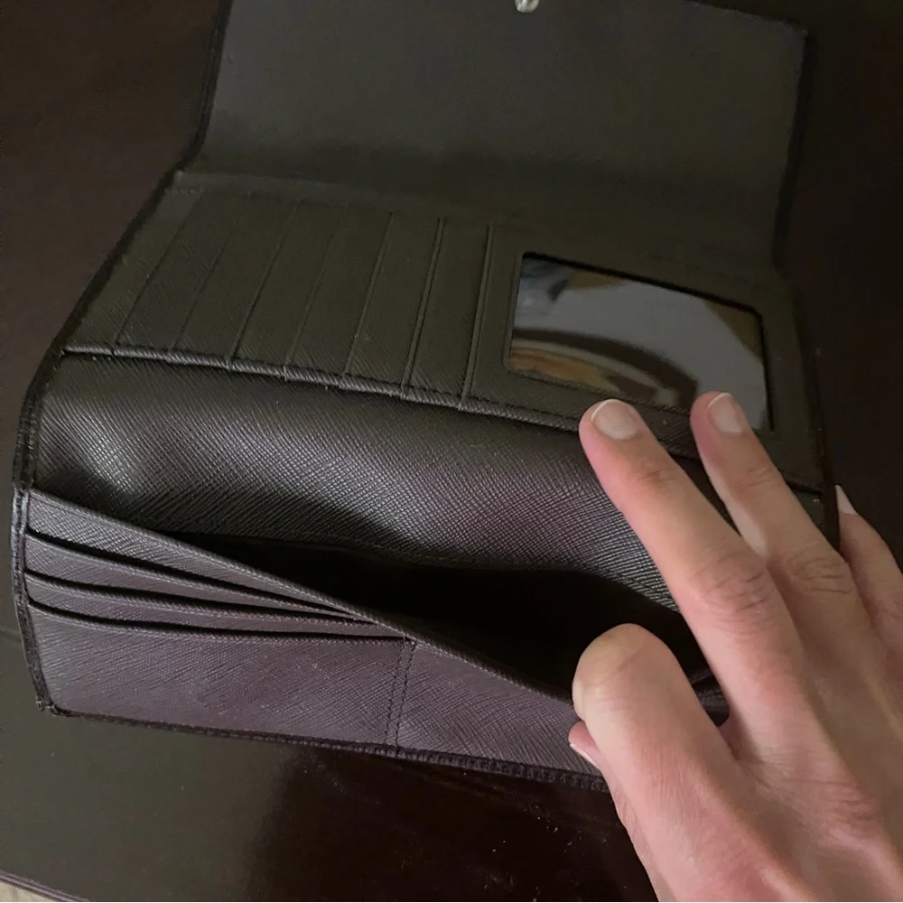 Coach canvas wallet